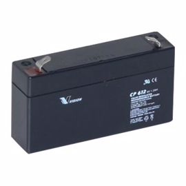 6 volts blybatteri 1,2 Ah CP612